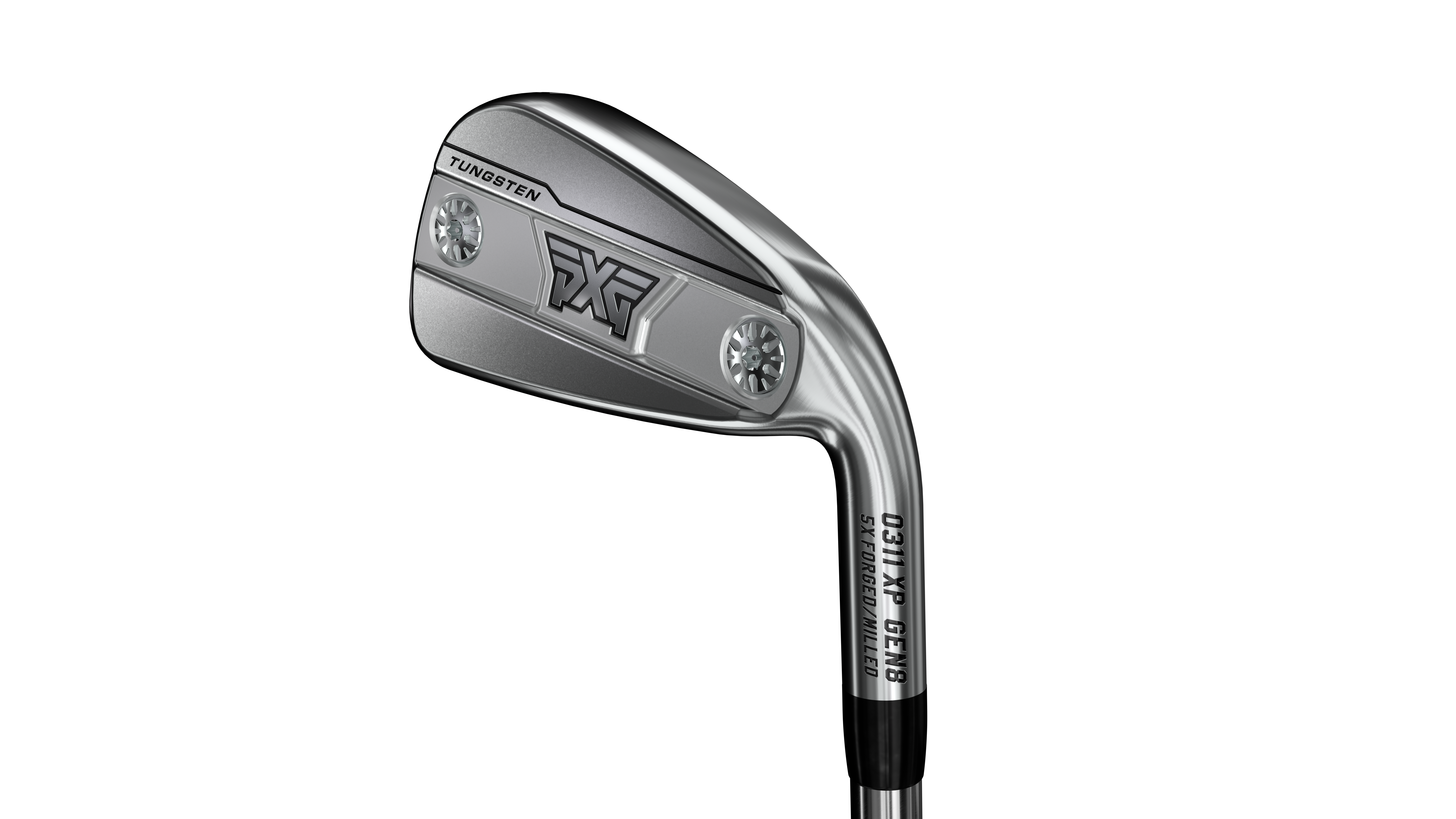 GEN8 0311XP Chrome 5-GW Iron Set with Steel Shafts | PXG | Iron